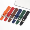 18mm 20mm 22mm 24mm Quick Release Watch Band Fluorine Rubber Strap Universal Multi-color FKM Rubber Watch Strap
