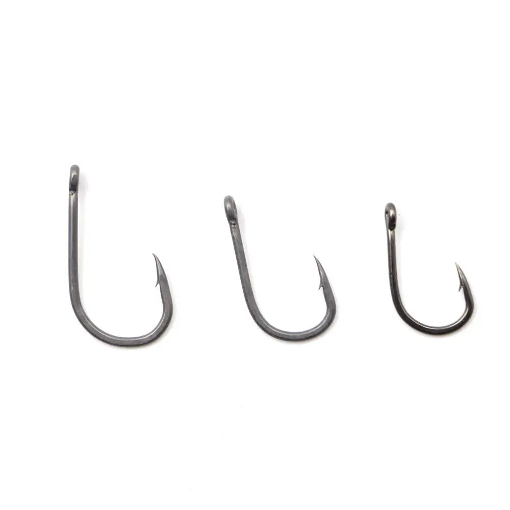 Selco China High Carbon Steel Anti-rust Carp Fishing Beak Wide Gape Hook Forged With Ring Coating Carp Fishing Hooks Carp