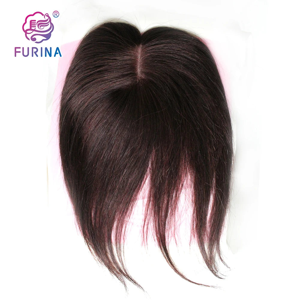 Personalized Customization Daily Beauty Girl Hair Toupee Hair Hand Tied Women Topper