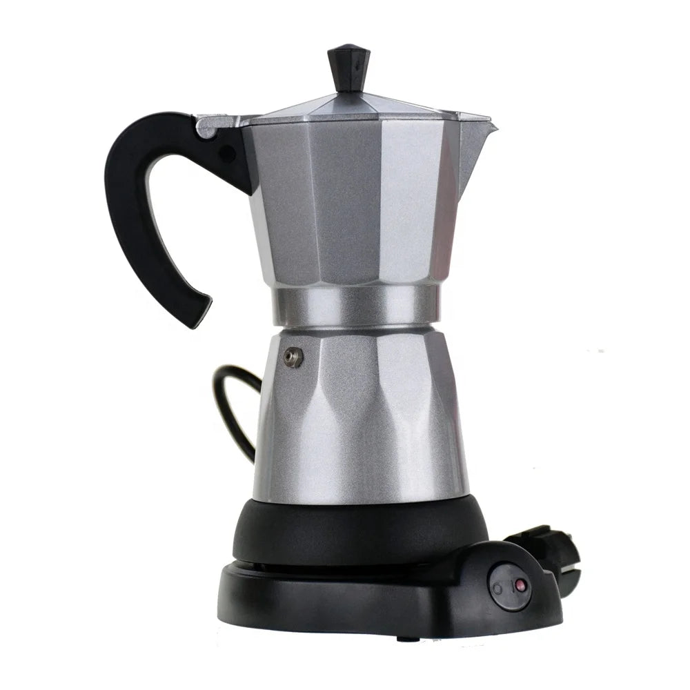 Z 6 Cups Elektrikli Moka Pot Electric Espresso Filter Italian Moka Pot Household