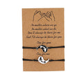 Ying Yang Koi Fish Bracelet Tai Chi Yin Yang Couple Bracelets Adjustable Best Friend Matching Bracelets Agate Gift for Lover