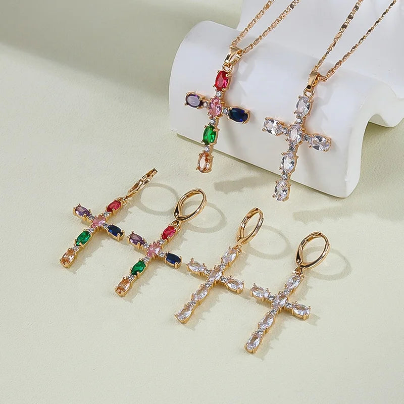 Bijouterie Joyeria Bisuterias Oro Wholesale Fashion Earring Sets for Women Jewelry Earrings and Necklaces Sets