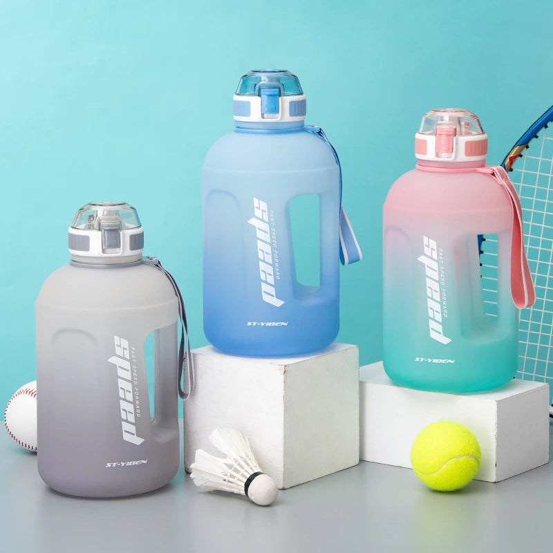 W75 Garrafa De Agua 2l Termos De Agua Gym Termos Motivacional 2Lts Sport Gym Water BottlesTermo De Agua Motivacional