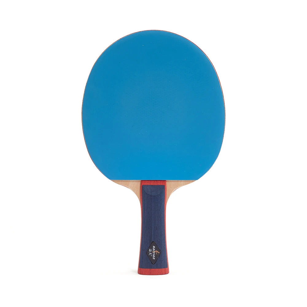 Horizontal Grip Pingpong Paddle Professional 7 Layers Blades Group Activities Eco-friendly Table Tennis Racket