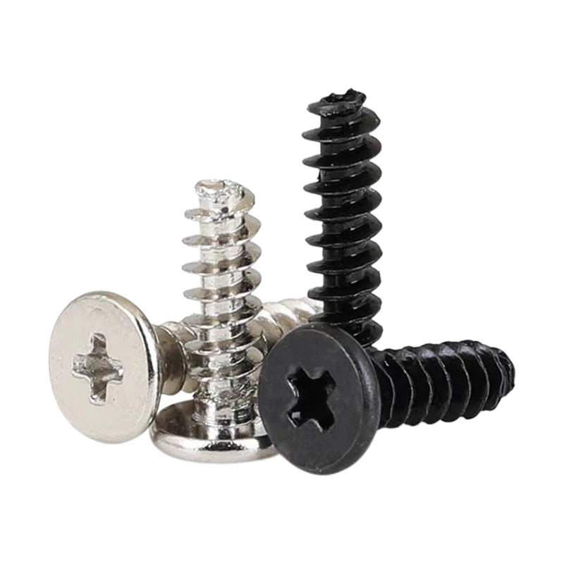 Low Profile Cross Head Stainless Steel Phillips Self Tapping Screw Electronic Thin Wafer Head Thread Forming Screws M3