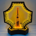 ODM Rechargeable 6-side square LED Bottle Presenter Glorifier VIP Display champagne Holder for Wedding bar Party Night Club
