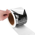 Custom Cosmetic Brand Business Logo Label Design Glossy Vinyl Sticker Printing Packaging Labels for Skincare Products