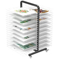 Factory Supply  A4 A3 Paper Display Stand Retail Store With 20 Shelves Wrapping Paper Display Rack Support Customization
