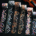 2M/Roll PET Tape Lights Around Series Lighting Theme Handbook Material Loop Stickers