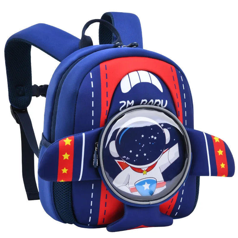 2022 New Schoolbag Kids Cute Student Bags Boys Zipper Cartoon Children Girls Backpack School Bags