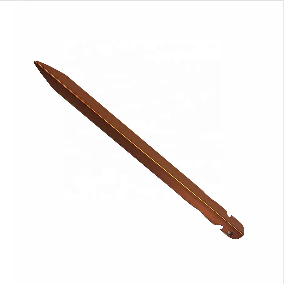 JW-037 Hot Sale Light Weight  Aluminum Alloy Tent Ground Pegs Camping Outdoor Tent Stakes