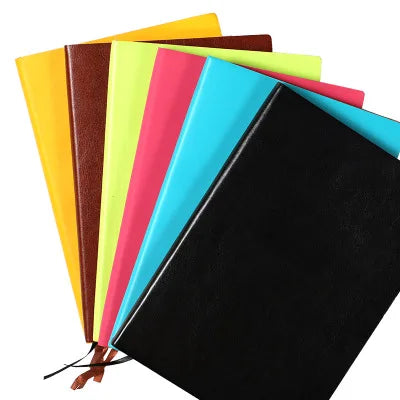 Business PU Leather Notebook Customized Creative A5 Student Diary Customized Color Office Notepad