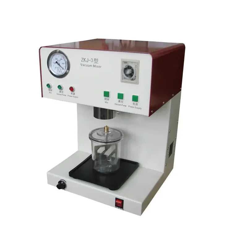 Hot Sale Electric Dental Laboratory Equipment Vacuum Mixer Professional Use CE Certified
