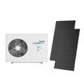 JNOD 12kW Solar Air to Water Hybrid Heat Pump R32 Split Air Source Heating Pump EVI for Cold Area
