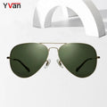 Classic Neutral Double Bridge Sun Glasses with Gold and Gray Frames Brand Shades Tinted Aviation Sunglasses Gafas De Sol