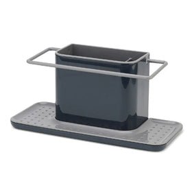 Modern Standing Type Sink Caddy Kitchen Sponge Holder Organizer for Bathroom Installation PP Material Storage Rack