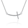 925 Sterling Silver Zircon Necklaces Pendants for Women Fashion Lady Festival Gift Sterling-silver-jewelry