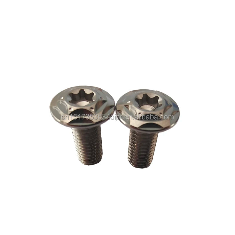 Factory Price CNC M8x20mm Gr5 Titanium Button Head Bolt Titanium Mushroom Head Bolt for Motorcycle