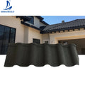 Natural Basalt Clay Synthetic Resin Coated Steel Roofing Tiles with 50-Year Warranty