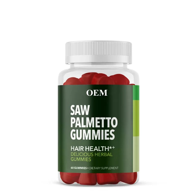 Faitury OEM Saw Palmetto Gummies Fatty Acids 25% 45% Saw Palmetto Gummies Saw Palmetto