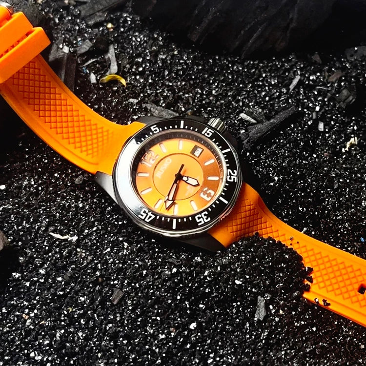 Special Offer Automatic Movement Watch Sapphire Glass 200m Waterproof Silicone Band Custom logo Dive Watch