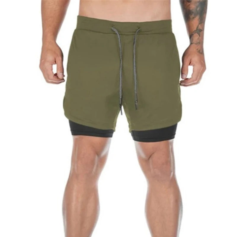 Custom Pocket Liner Mens Sports Running Shorts With Mobile Phone Pocket Breathable Casual Workout Boy Jogging Shorts for Men