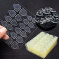 Jelly Gel Glue Nail Sticker Double Sided Nail Glue Stickers Adhesive Transparent Flexible False Nail Tips Adhesive Tabs