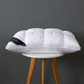 Wholesale Soft White Pleated Process Bed Sleeping Pillows with Double Line 5 Star Hotel Neck Support for Comfortable Rest