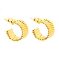 New Arrival Minimalist Stud Earrings for Women Piercing Pendientes Fashion Jewelry Gold Color Earring Gift