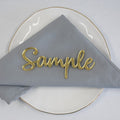 Laser Different Names Seat Cards Gold Mirror Acrylic Table Cards with for Wedding Dinner