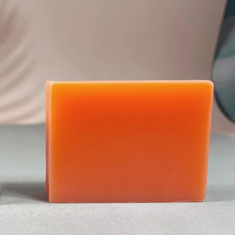Handmade Solid Olive Oil & Turmeric Beauty Soap Whitening Basic Cleaning Bar Soap for All Skin Types