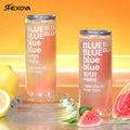 Popular Plastic Pet Soda Cans Juice Beverage Clear Pet Cans Customize Disposable Plastic Pet Cans