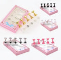 5pcs/Set Magnetic Nail Holder False Nail Tip Practice Stand Crystal Base Holder Nail Art Display Salon DIY Nail Supplies