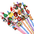 Wholesale Nightmare Before Straw Cover Topper Stich Christmas Straw Toppers Charms Nightmare Before Christmas