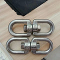 Chain Mooring Swivel Slewing Ring Rotation Marine Anchor Swivel Rigging Stainless Steel Swivel Eye