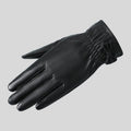 Cheap Bows Design Bike Riding Touchscreen Women Faux Leather PU Gloves