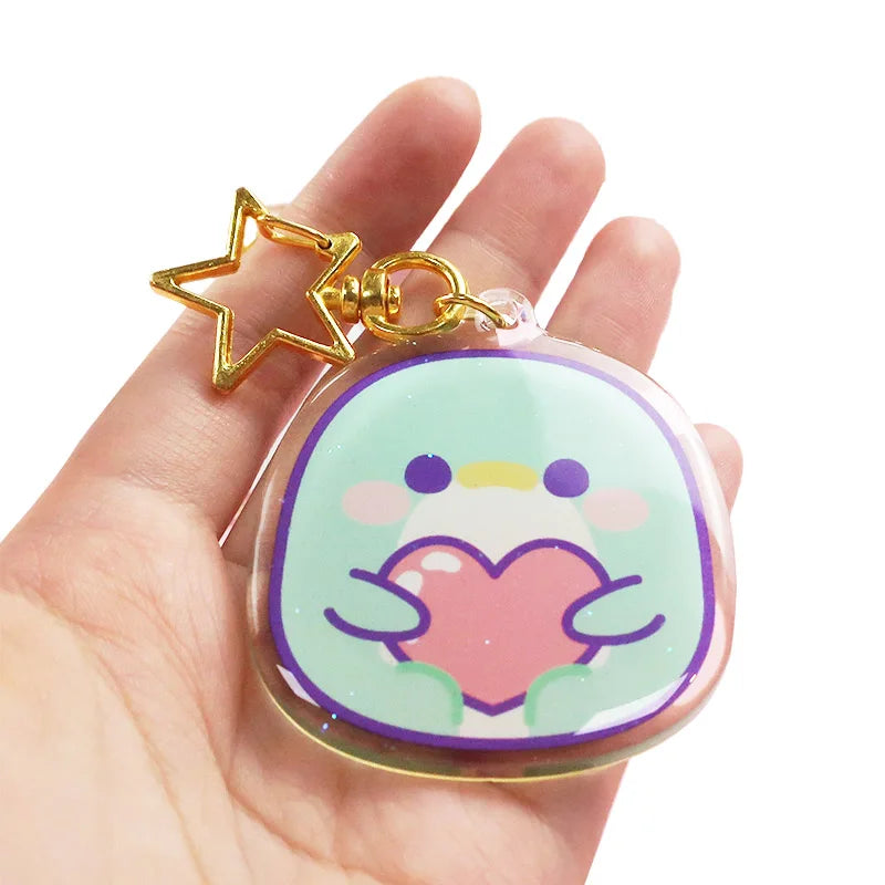 Car Key Pendant Designer Keychain Acrylic Blanks  Custom Acrylic Key Chains Epoxy Translucent Charms