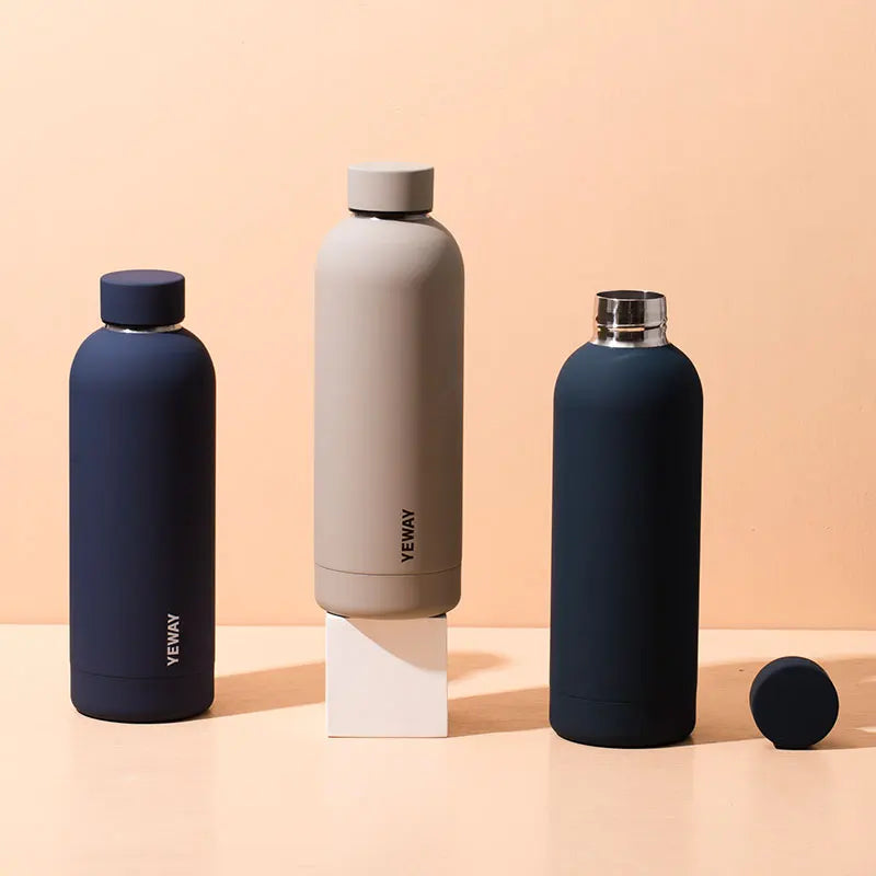 Yeway Garrafas Botella De Agua Botol Minum New Design Water Bottle Stainless Steel Juice Bottle Custom logo