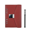 Factory Promotion AI Office Notebook Smart Notebook Number Lock Agenda Leather Notebook for Drawing Writing