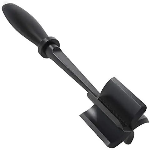 Heat Resistant Plastic Eco-Friendly Ground Meat Chopper with 5 Curve Blades and Ground Beef Masher