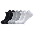 Wholesale Plain White Short Ankle Socks Men Women Cotton Sport Trainer Running Socks