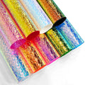 Thickness 0.4mm Illusory Fish Scale Embossed Pattern PVC for Making Handbags Bags and Shoe Materials and Cosmetic Bag PVC Film