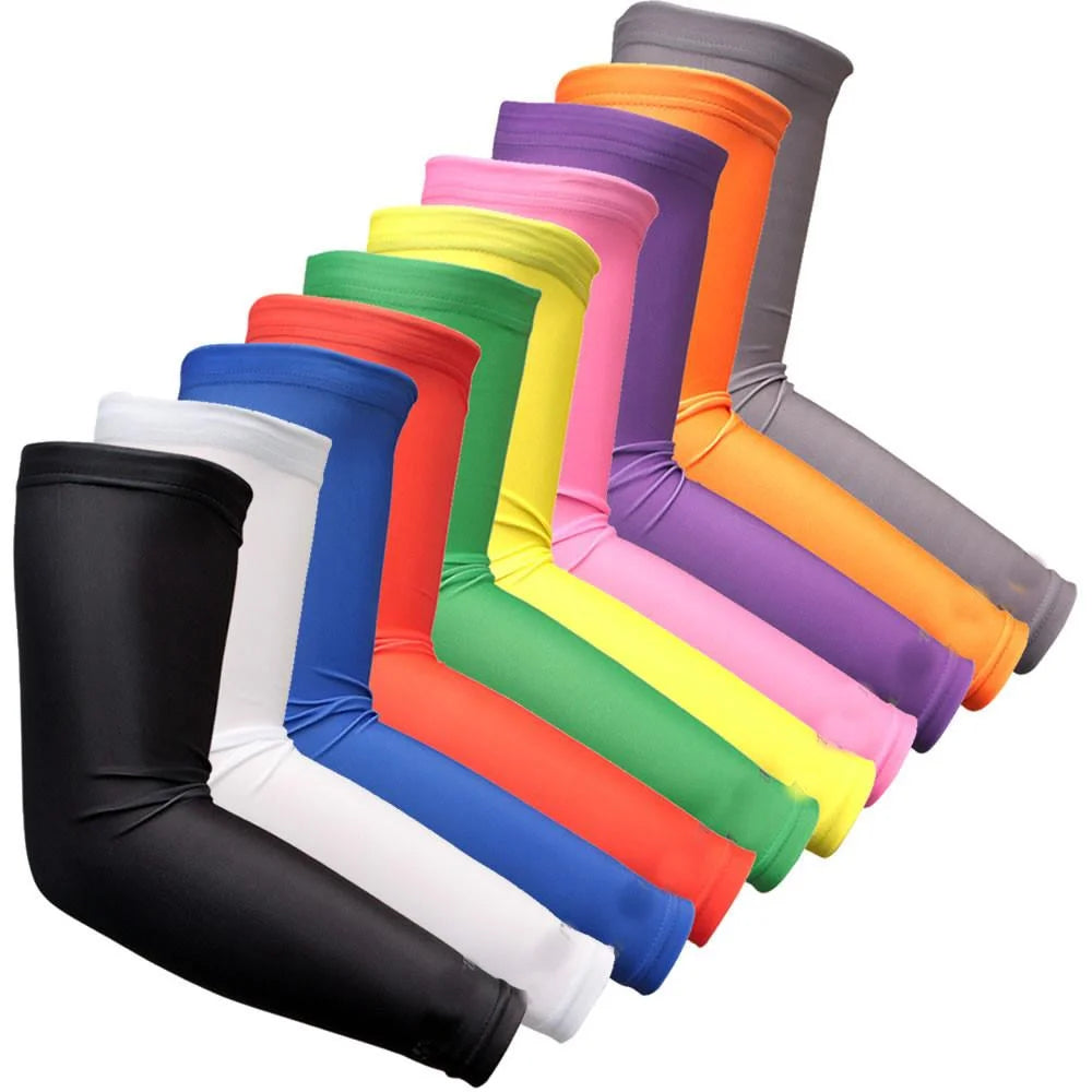 Arm Sleeves Whit protection Sports Arm Sleeves Arm Chair Cover Spandex Cover Sleeve for Girls