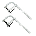 OEM DIY Steel Malleable Cast Iron F Clamp Heavy Duty Firm Grip Anti Rust Inch Tool Bar Woodworking Assembly Stable
