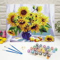 Wholesale Custom Home Decoration Wall Art DIY Acrylic Oil Painting by Number Canvas Painting Set