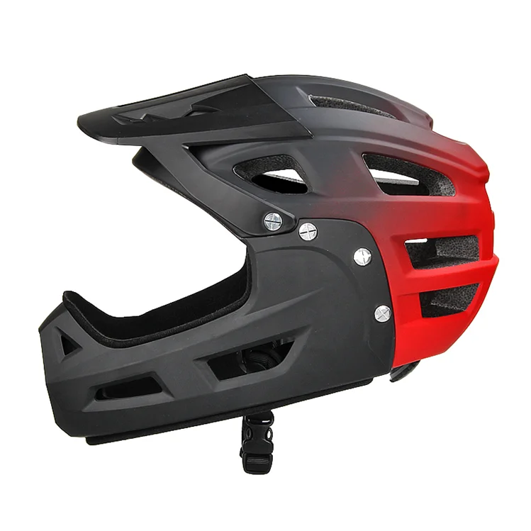 CE/CPSC Certified Dual Sport Riding Full Face Mountain Bike Helmet for Adult Men-Lightweight PC+EPS Construction