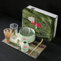 OEM ODM 4 7 9 PCS Matcha Bowl Ceremony Accessory Japanese Tea Matcha Organic Bamboo Whisk Chasen Matcha Kit Set with Spout