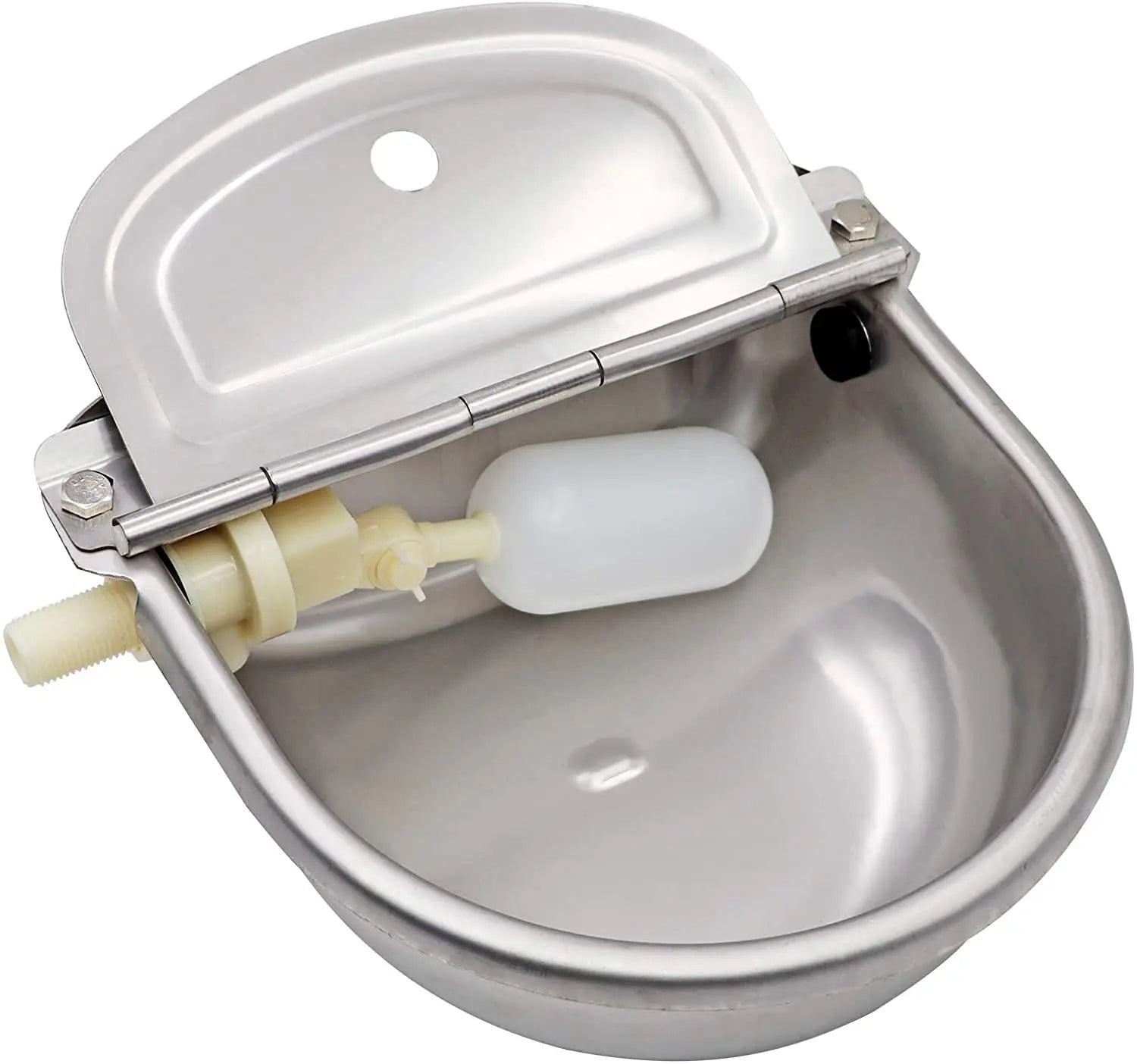 Stainless Bowl for Small Cow Sheep Environment Friendly High Quality Long-life Usage Husbandry Dairy Water Bowl
