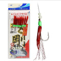 Luminous Sabiki Fish Skin Rigs Saltwater Fishing Lures Fishing Baits Fishing Hook Sabiki