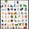Collectible Figure Garden Ornament Gift 3D Animal Statue Cow Figurine Resin Miniature Pretend Play Toys Chinese Toy Manufacturer MegaBDM